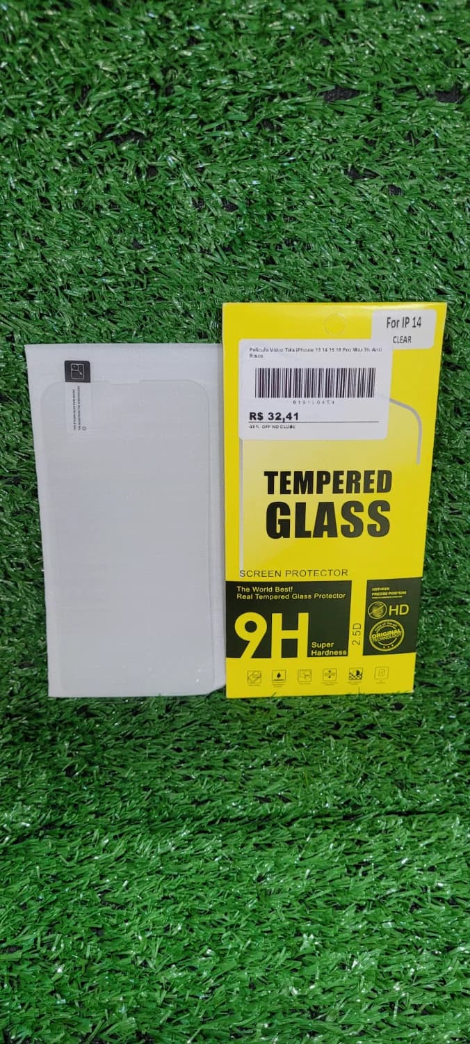 Película Vidro Tela iPhone 13 14 15 16 Pro Max 9h Anti Risco - 1